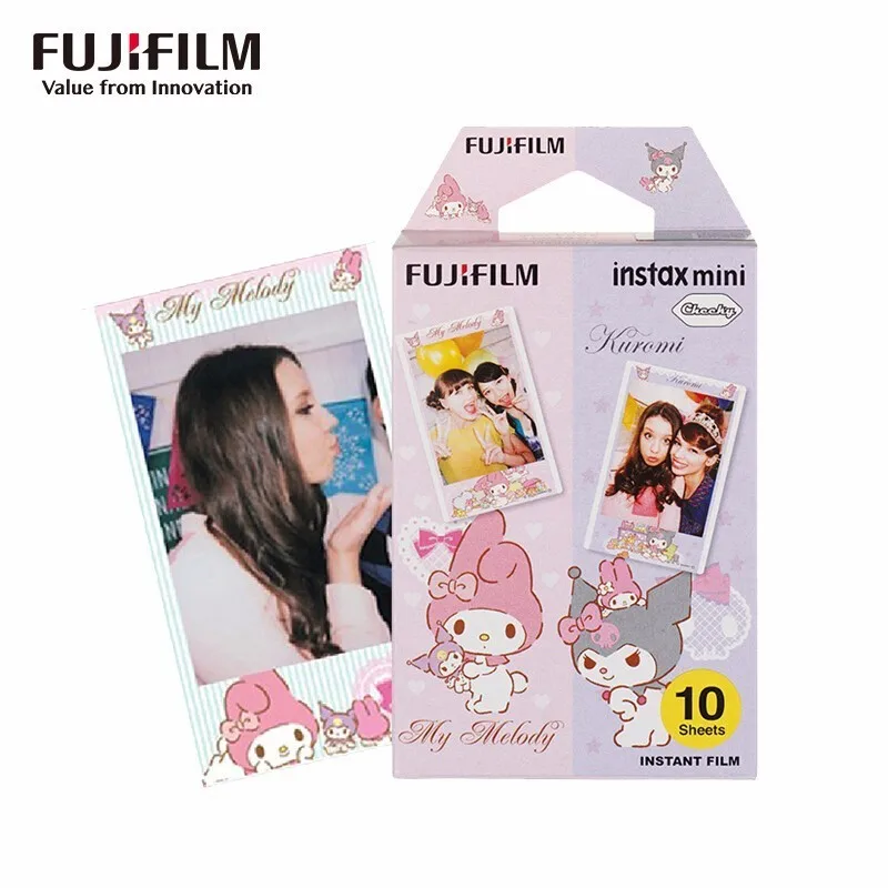 Подлинная Fujifilm Instax Mini 8 фильм Мелодия Fuji мгновенная фотобумага 10-50 листов For70 7s 50 s 90 25Share SP-1 LOMO камеры