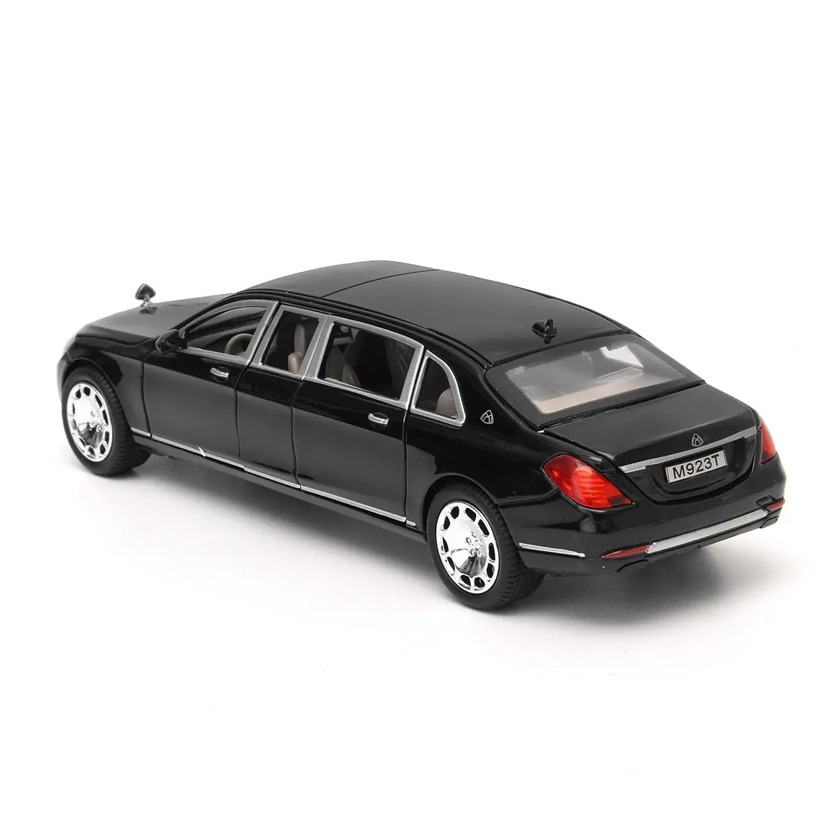 1:24 Игрушечная модель для Mercedes Maybach S600 Limousine литая металлическая модель автомобиля игрушка для детей Рождественский подарок игрушка автомобиль коллекция