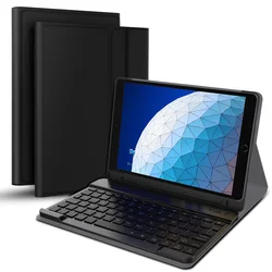 For iPad Air 2019 Case Detachable USA Wireless Bluetooth Keyboard Leather Tablet Case For iPad Air 3 10.5 2019 Case Pen Holder For iPad Air 2019 Case Detachable USA Wireless Bluetooth Keyboard Leather Tablet Case For iPad Air 3 10.5 2019 Case Pen Holder