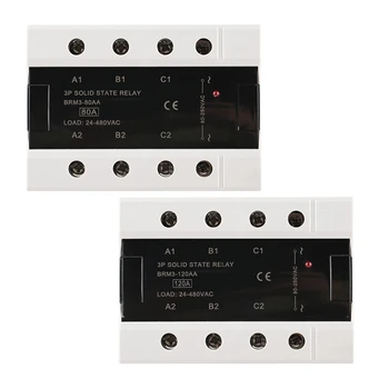 

Load 24-480VAC Three Phase Solid State Relay 80AA/120AA