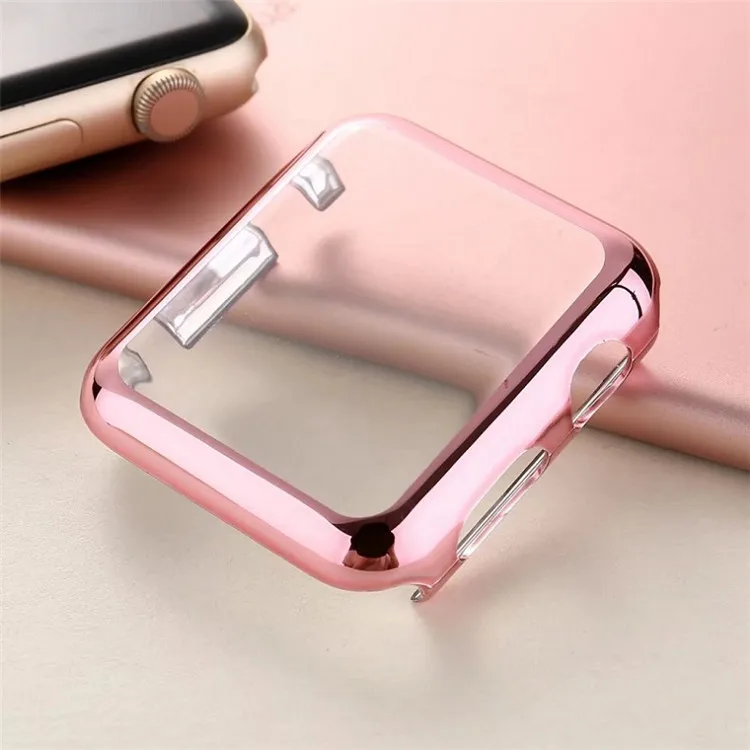 Полноэкранный защитный чехол для Apple Watch 4/3/2 iwatch полоса 44 мм 42 всесторонняя защита