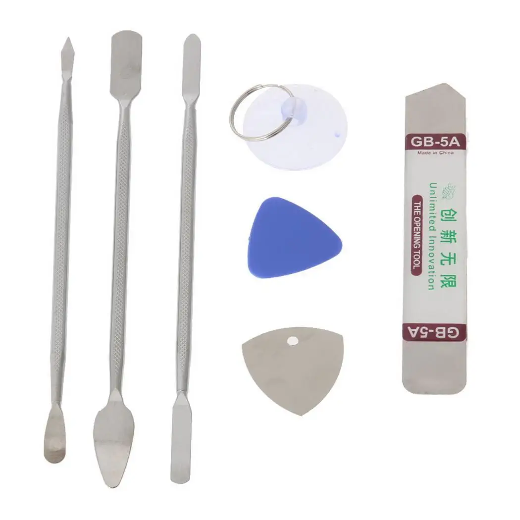 

Hand Metal Opening Tools Repairing Tool Kit for Phone Laptop Silver Tablet Smartphone