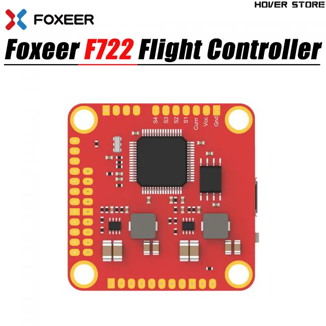 Контроллер Foxeer F722 AIO F7 с двумя полетами STM32F722RGT6 встроенный двойной гироскоп MPU6000 и
