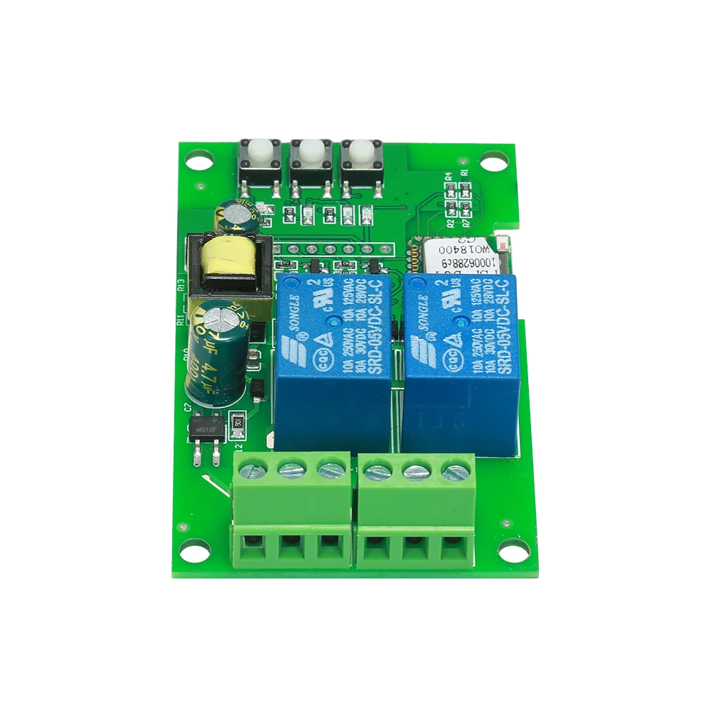 

2CH AC85-250V Wireless Switch eWeLink Smart Wifi Switch Universal Smart Home Module Timer Phone APP Remote Control Voice Control