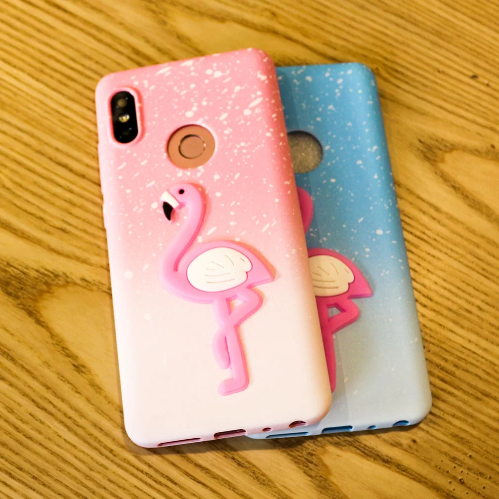 Cute Case For Xiaomi Redmi Note 5 Pro 3D Cartoon Luxury Silicone Back Cover Coque Snowflake Soft |