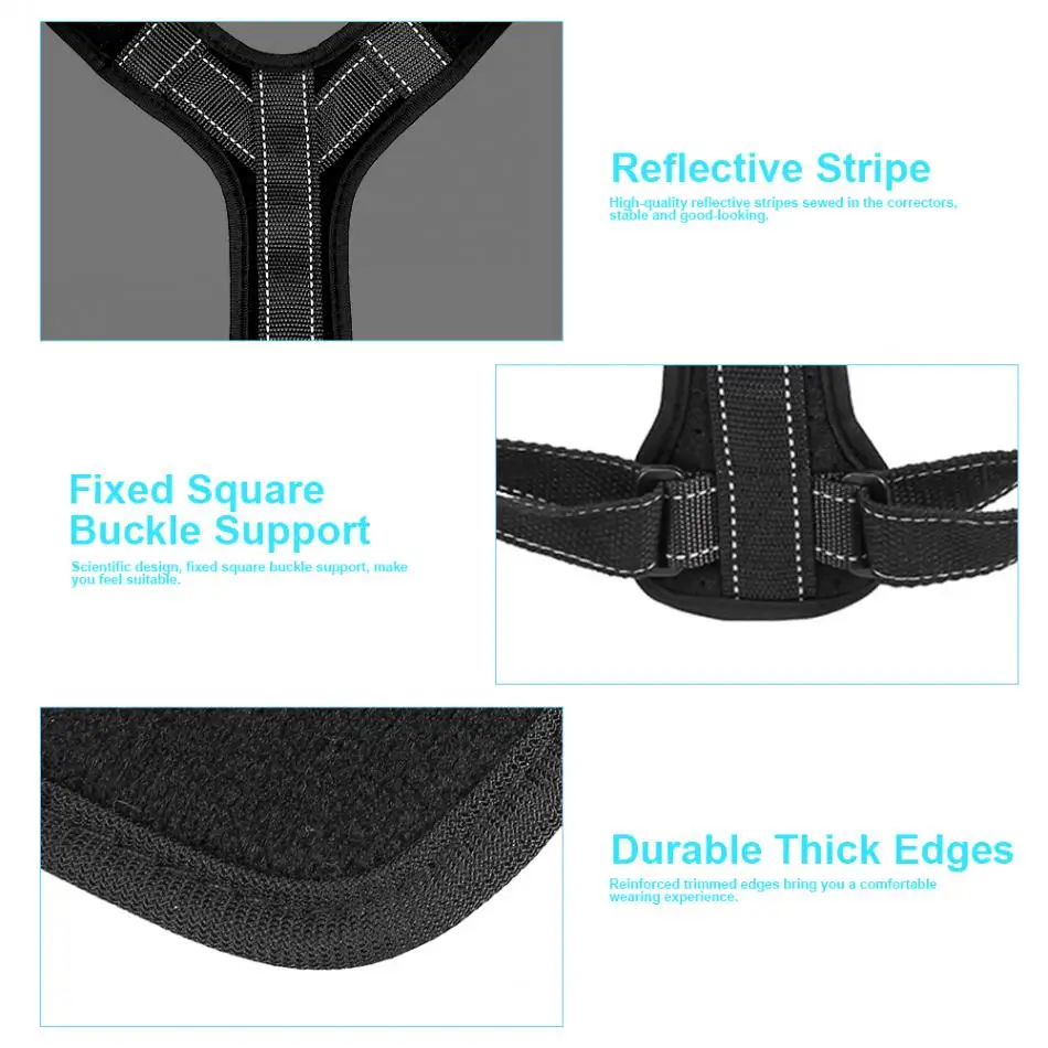 Adjustable Adult Back Clavicle Posture Corrector Belt Orthopedic Vest Medical Upper Back Brace Corset Shoulder Support Bandage a