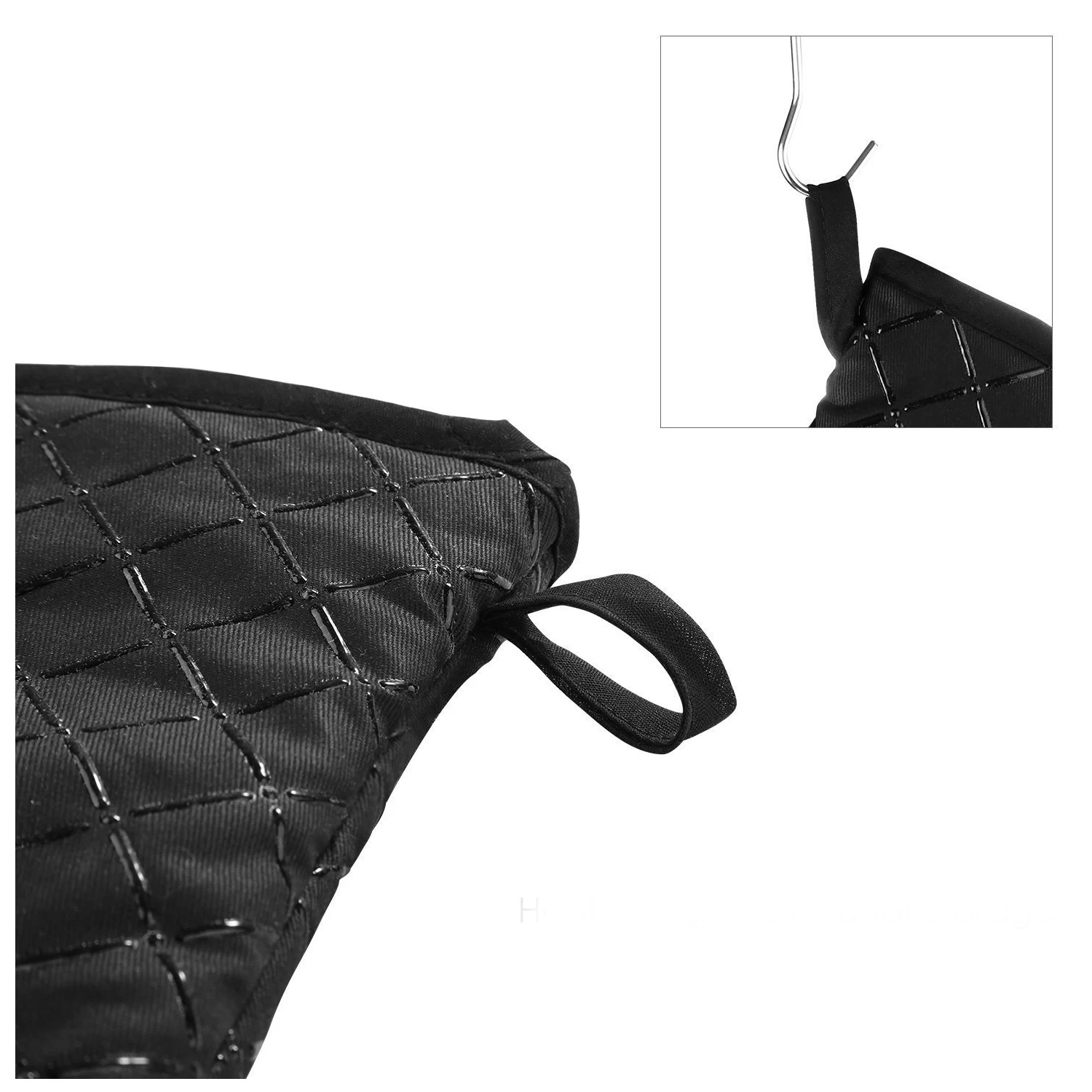 Silicone Oven Gloves Non-Slip Heat Resistant 1 Pair For Cooking Baking Barbecue