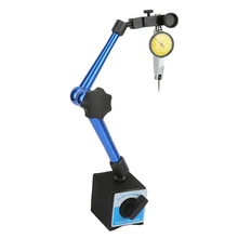 Магнитная Гибкая основа держатель стенд с циферблатом тестовый Индикатор синий