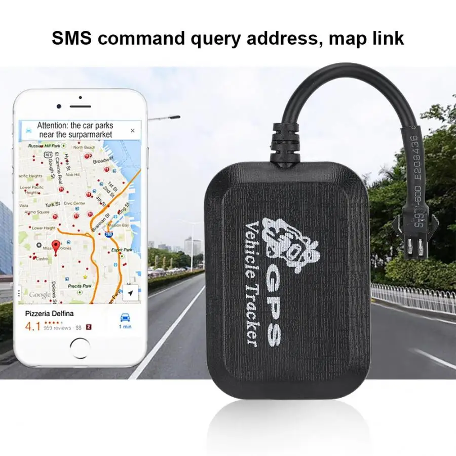 Автомобильный GPS локатор трекер в режиме реального времени система отслеживания