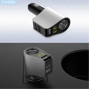 

USB Car Charger Car styling Power Connector LED Voltage detection for ACURA mdx rdx tl tsx rl zdx integra rsx key accessories