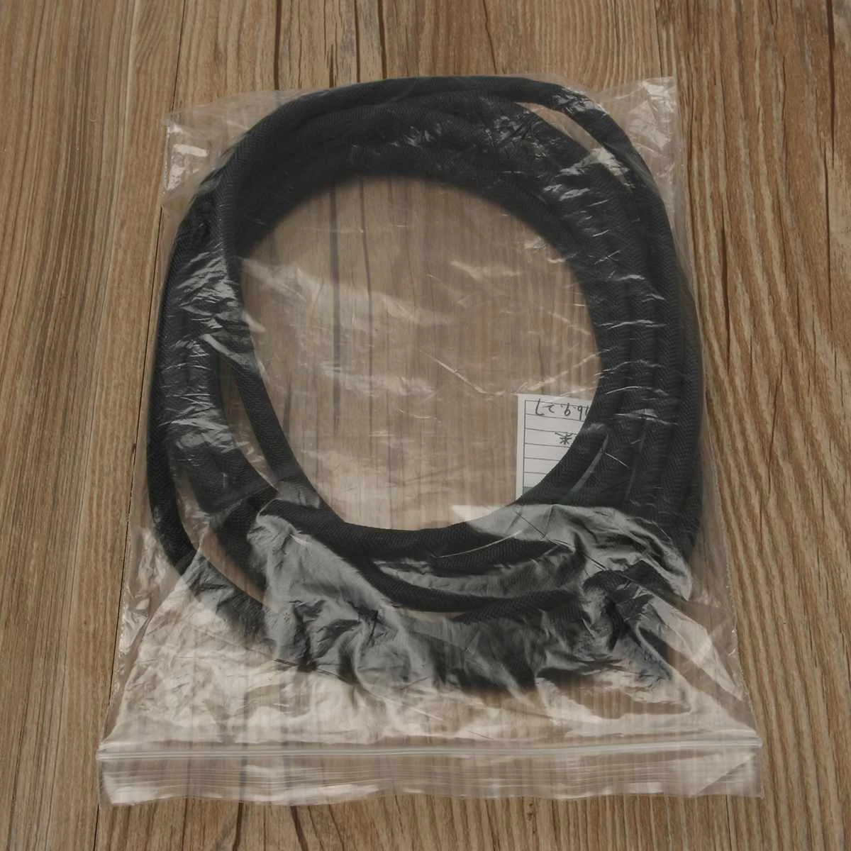 Черная обмотка плетеный кабельный рукав 6 мм x 300 см Общий провод трубный шланг внутренняя проводка защита Гибкий Нейлоновый рукав