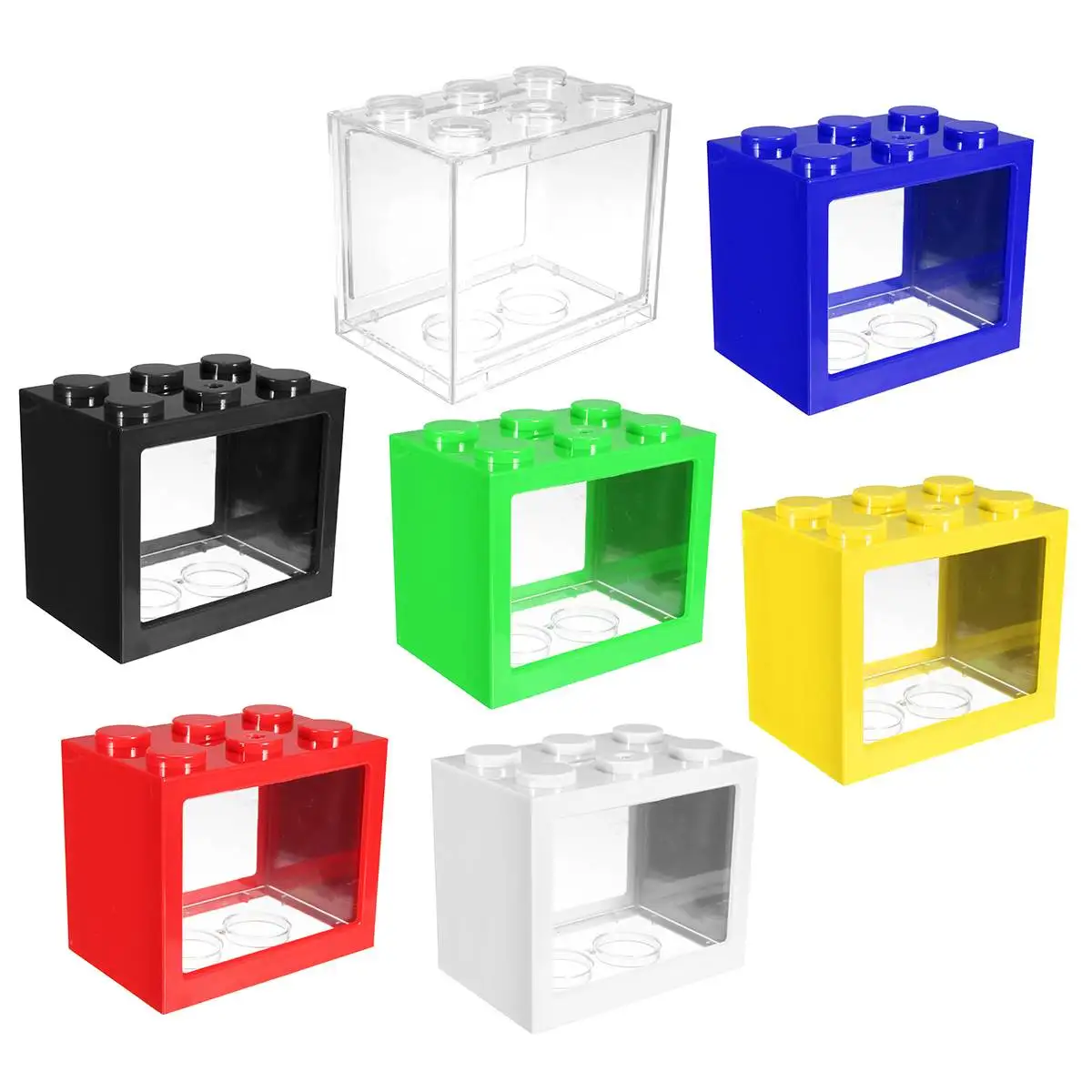Мини аквариумный светодиодный светильник лампа Betta Box кормушка домашний декор