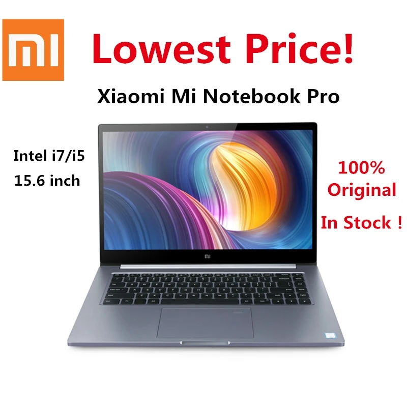 Xiaomi Mi Тетрадь Pro ноутбук 15 6 ''Win10 Intel Core I7 8550U NVIDIA GeForce MX150 16 ГБ Оперативная память