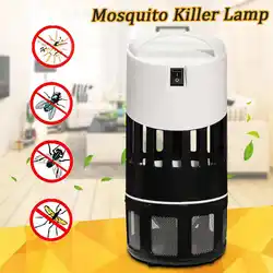 Убийца лампы электрические комаров Светодиодный УФ-лампы анти убийца москитов свет Fly ошибки ловушка для насекомых Zapper репеллент контроль