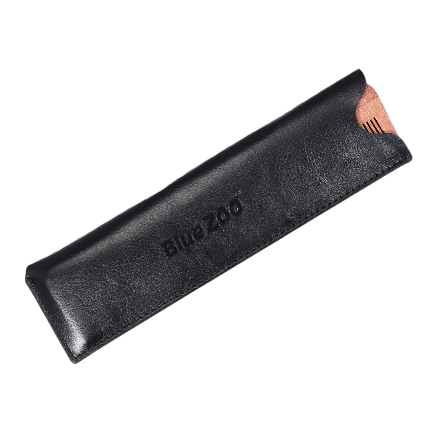 Best place to buy Price for  Bluezoo Red Sandalwood Comb + Leather Bag Thick Slender Comb Portable Hair Comb Beard Comb Beard Me