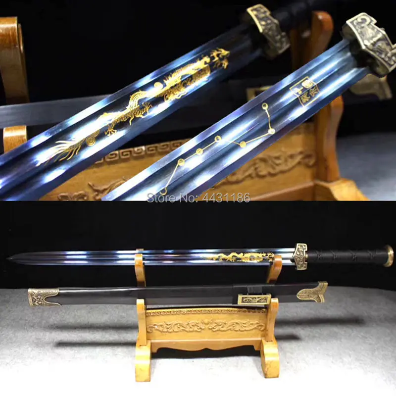 Высококачественные латунные фитинги Китайский LongQuan ручной WuShu меч для Кунг Фу Han