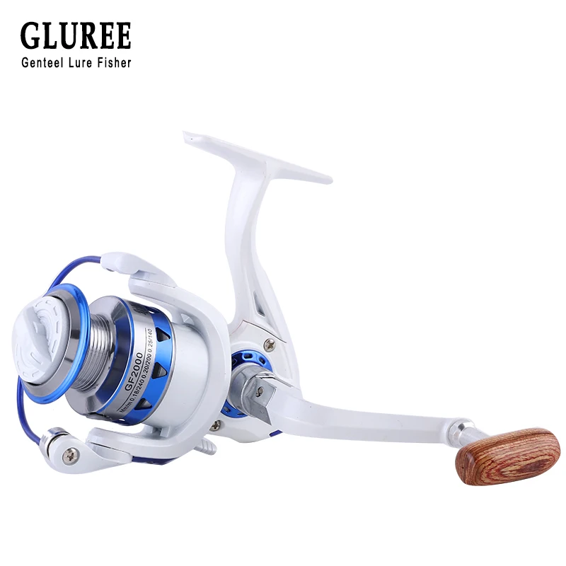 

GLUREE Fishing Spinning Reel Carp Fishing Reel 12BB 5.2:1 Metal Line Cup Left/Right Handle Fresh/Saltwater Reel GF1000~GF6000