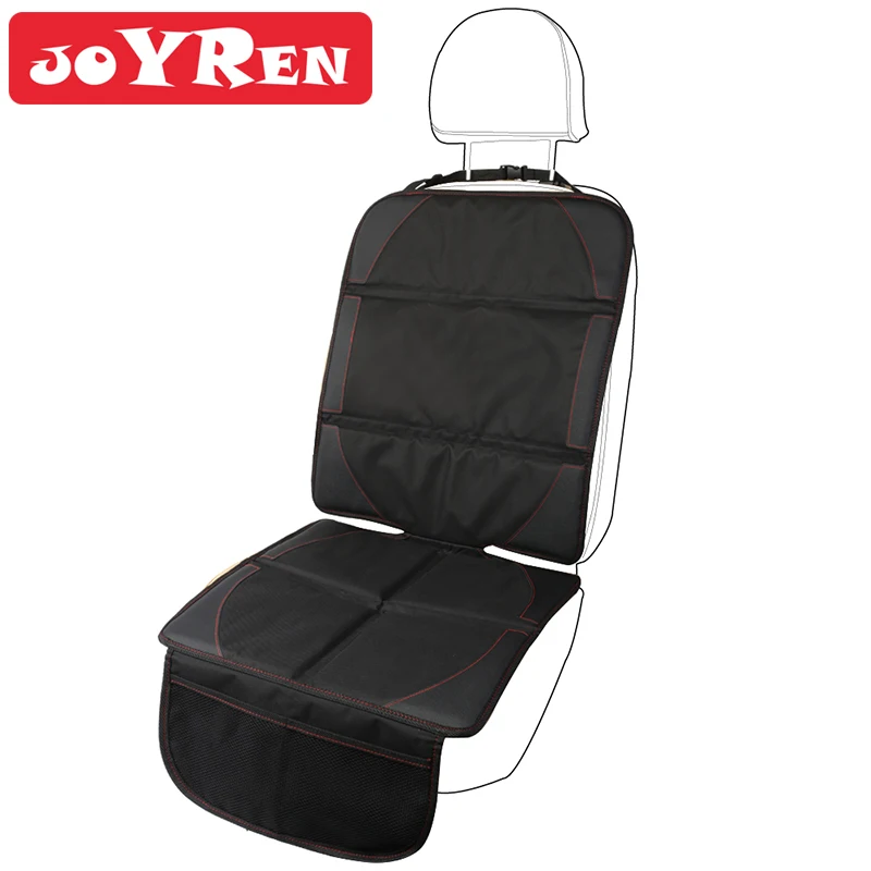 Toddler Seat Mat Car Seat Protector with Pocket for Handy Storage