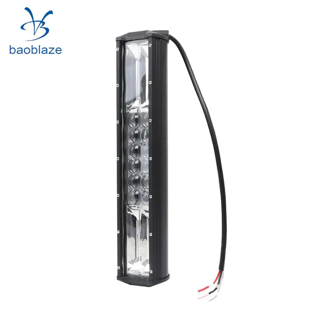 

15'' 9V-48V 360W Car SUV White LED Work Light Bar Spotlight 1080LM 6000K