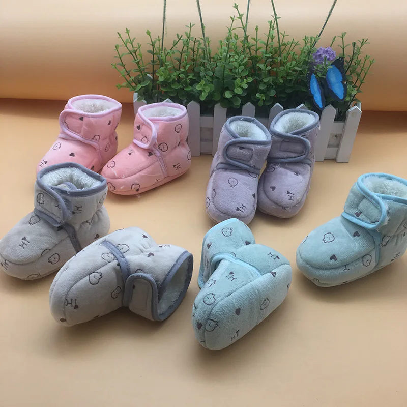 

Than And Winter Baby Cotton-padded Shoes Baby Cotton-padded Shoes Cartoon Cotton-padded Shoes Each Both Alone Packing B - 010