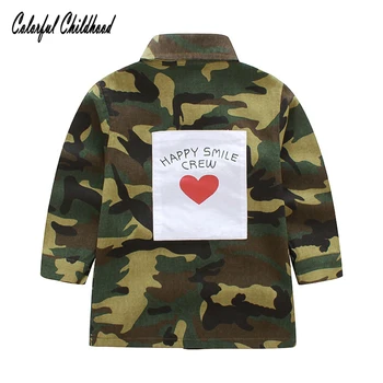 

Camouflage printing pattern Baby girls coat Spring autumn long sleeve kids jackets toddler girls tops children outwear 1-5Yrs