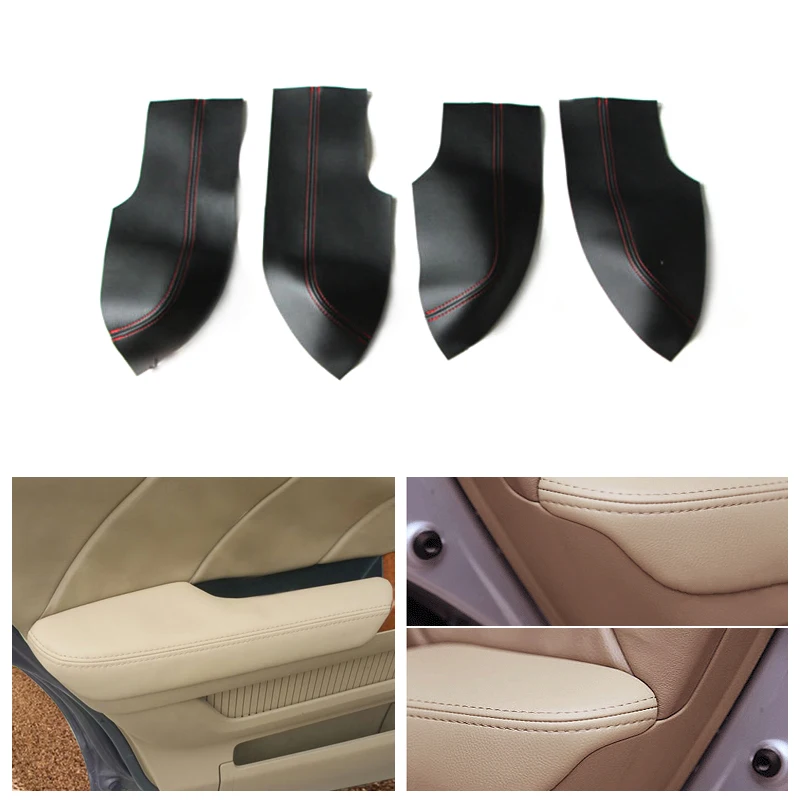 

Microfiber Leather Interior Car Styling Door Armrest Panel Covers Trim For Honda Odyssey 2004 2005 2006 2007 2008