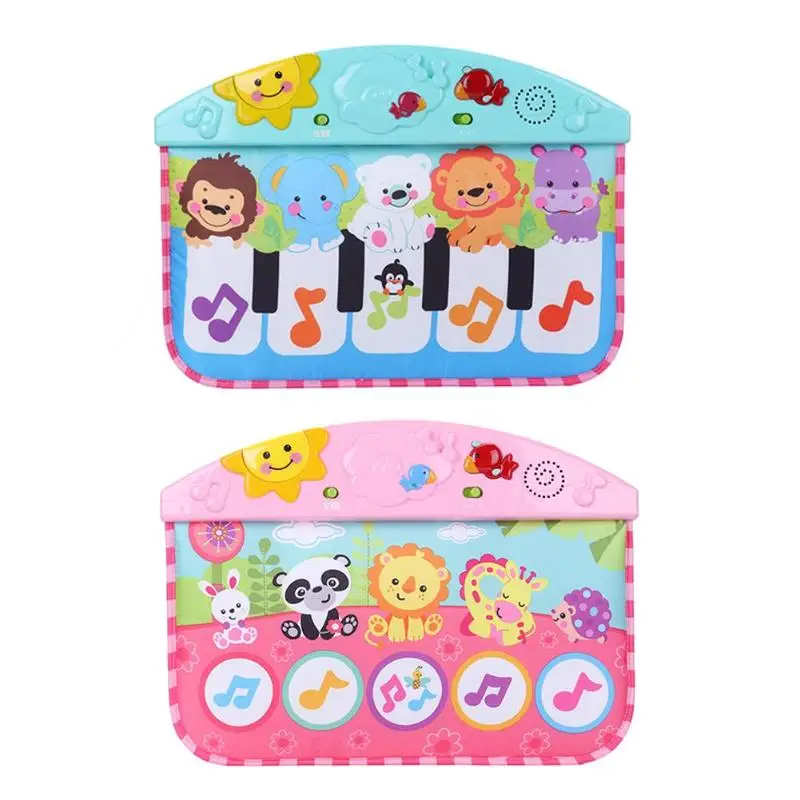 Baby Musical Toy Kids Fitness Frame Piano Keyboard Educational Toys Multi-function Pedal Crawling Blanket playmat | Игрушки и хобби