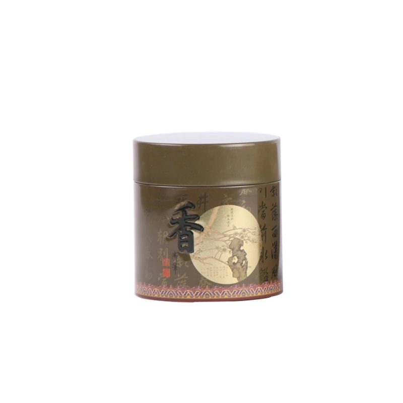 

Xin Jia Yi Packaging Small Metal Tin Cans for Sale Round Shape Tin Containr with Necked-in Metal Colorful Boxes