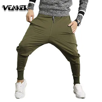 

2020 New Cross Pants For Men Loose Fashion Trouser Jogger Hip Hop Sweatpant Bieber Casual Drawstring Pants Pantalon Homme M-3XL