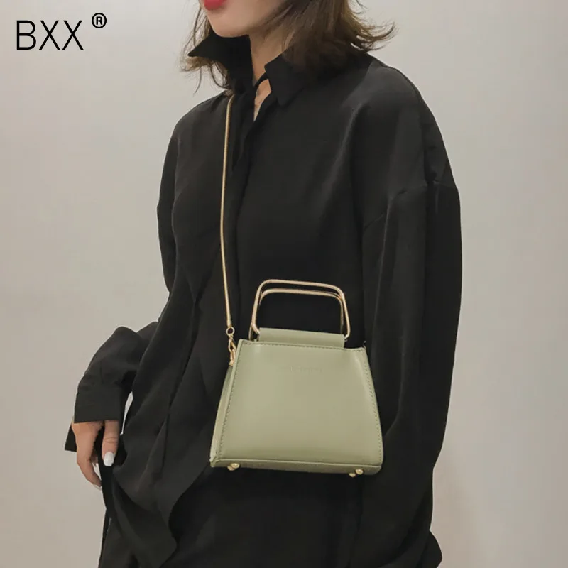 

[BXX] 2019 Summer New Design Women's Single Shoulder Bag Ladies All-match Crossbody Bag Chic Chain Handbag HE595