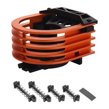 

Car Outlet Drink Rack Aluminum Alloy Adjustable Vehicle Cup Holder for Pen Fuel Card Business Card