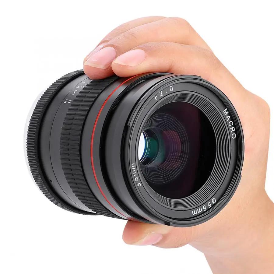 35 мм F2.0 большая апертура ручной фокусировки полная Рамка Prime объектив для Canon EF Nikon