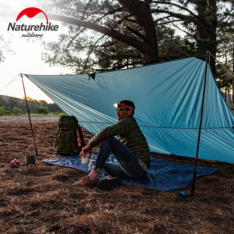 Naturehike 15D нейлон Многофункциональный портативный пляжный тент для кемпинга