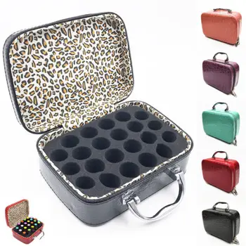 

22 Bottle Essential Oil Carry Case 5ML~15ML Holder Storage Aromatherapy Hand Bag