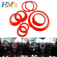 Для MINI Countryman R60 стайлинга автомобилей интерьера наклейки комплект для MINI Cooper R60 аксессуары для MINI Cooper Countryman