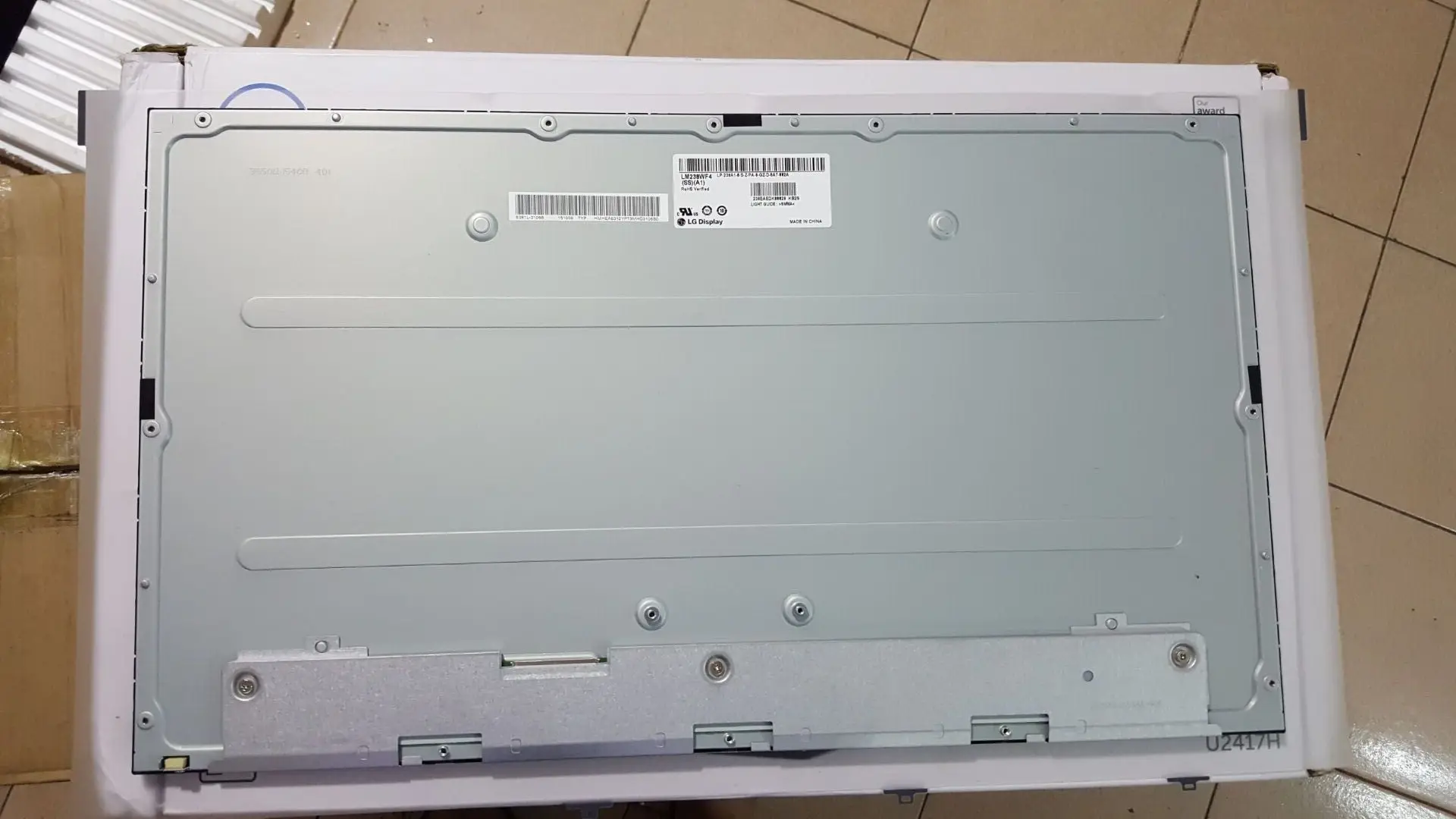New LCD display screen model LM238WF4 SSA1 For HP EliteOne G4 All in One PC