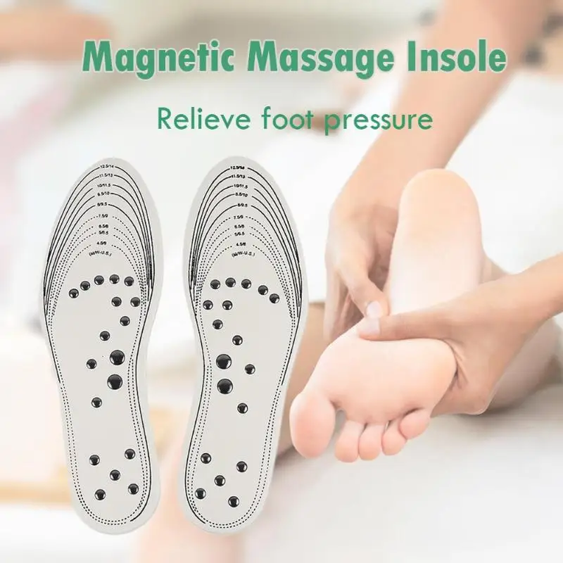 1 Pair Acupressure Massage Insoles Weight Loss Therapy