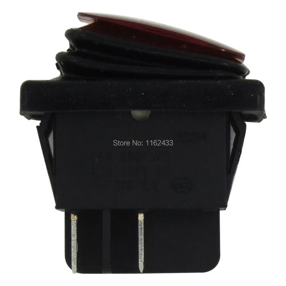 KCD4 2X1NR перфорированный 29x22 мм 4 контактный (ВКЛ) ВЫКЛ сброс нажатием