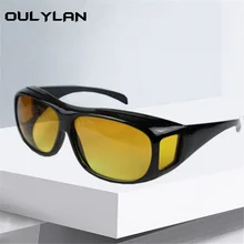 Oulylan очки для зрения, мужские защитные очки для вождения HQ, очки для ночного вождения, женские очки, Антибликовые Защитные очки UV 400