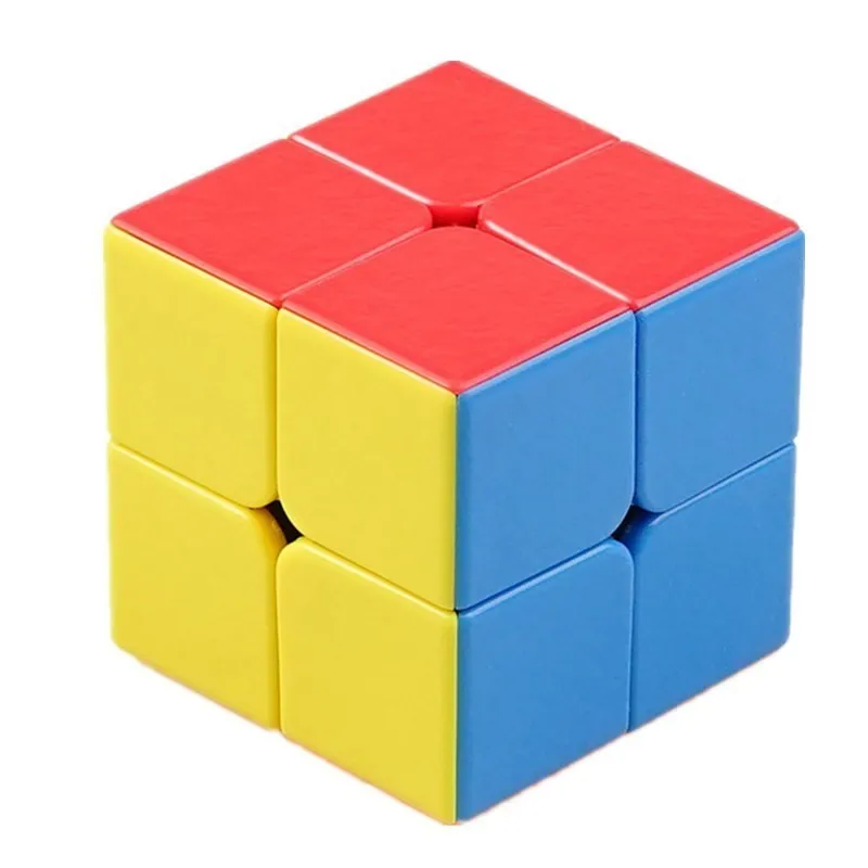 ShengShou 50 мм Божья драгоценность 2x2x2 магический куб 2 на волшебный полосы цветные