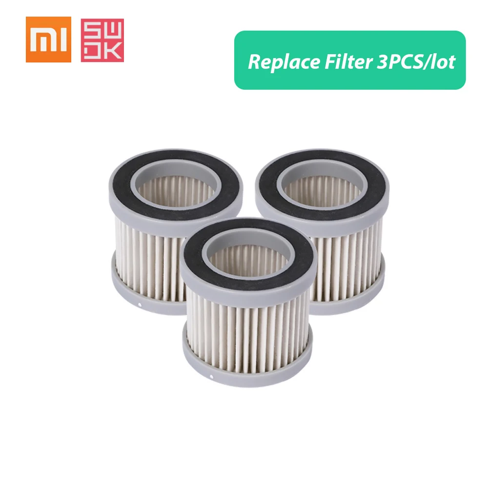 

3Pcs/Lot Efficient HEPA Filter For SWDK KC301 Handheld Vacuum Cleaner Smart Dust Mite Controller For Home Cleaning Machine