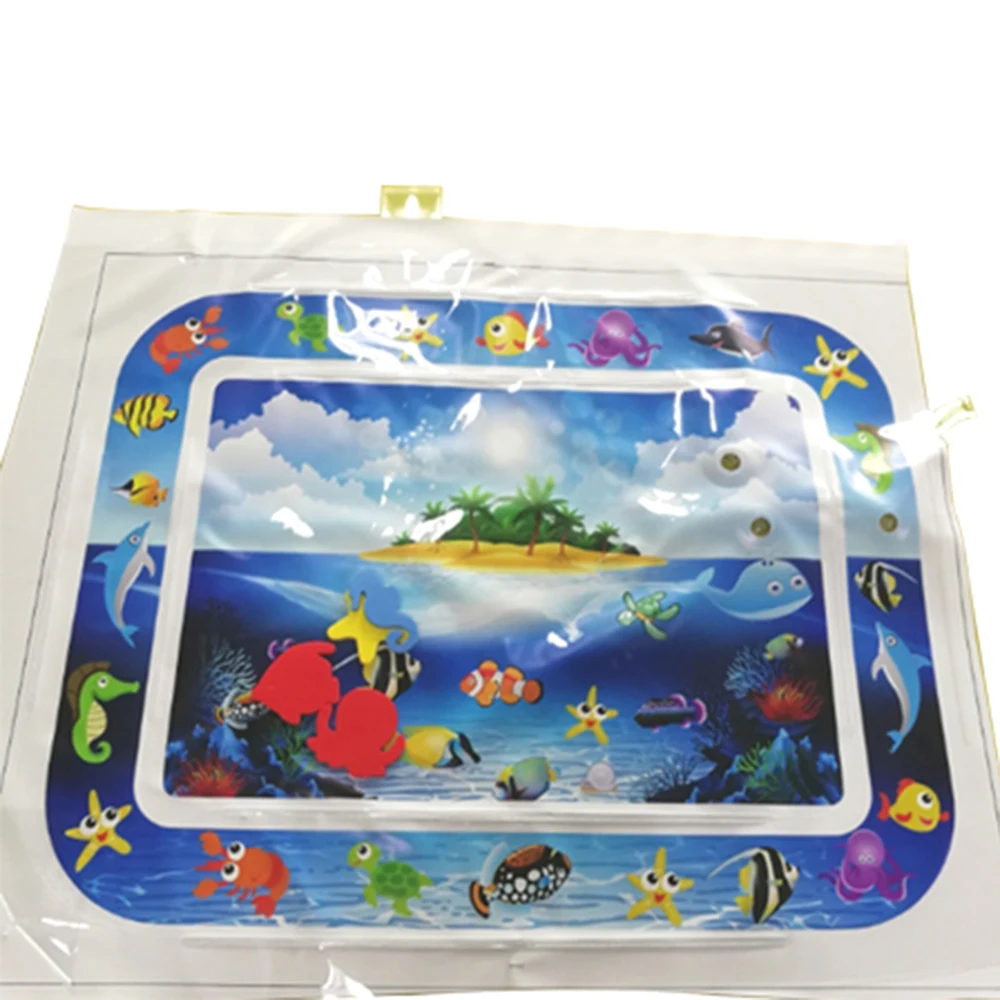 Надувной детский игровой коврик для игр в воде с животиком детская одежда