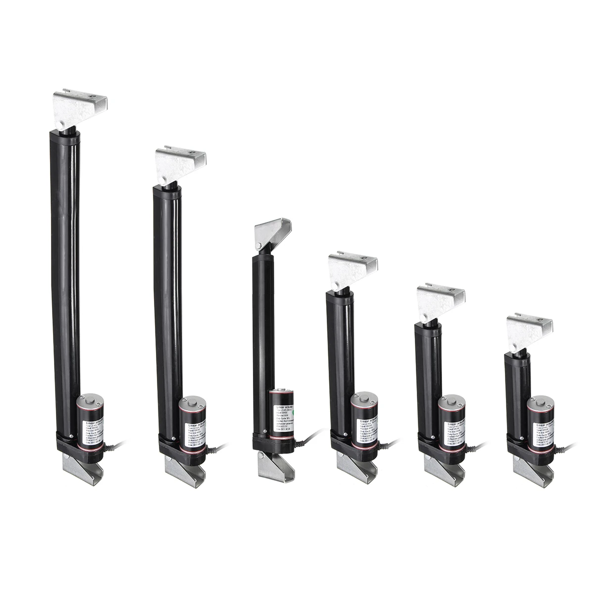 

2-16 Inch 900N 225Lbs Black Linear Actuator Stroke Max Lift Output 12V DC 7-10mm/s Electrichigh Speed Linear Actuator