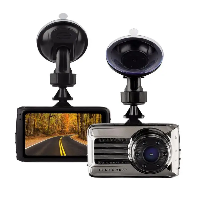 Dash Cam Car 3.0 Inch HD Screen FULL 1080P 170 Degree Super Wide Angle Recorder DVR IPS Screen Support G-sensor Motion 