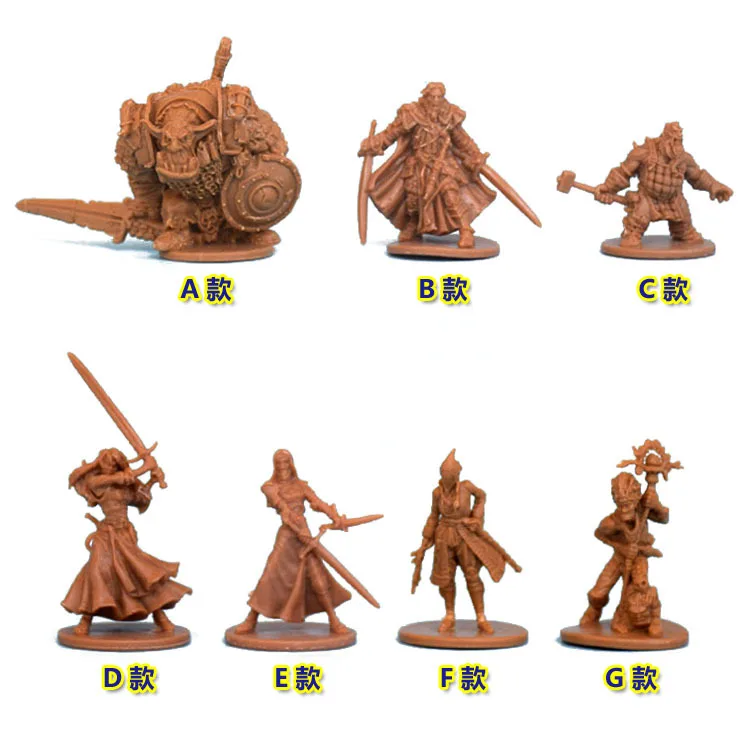 

Die Casting Resin Board Role-playing Games Model Endless Slaughter Zombicide Black Death Green Tribe Black Plague Hero