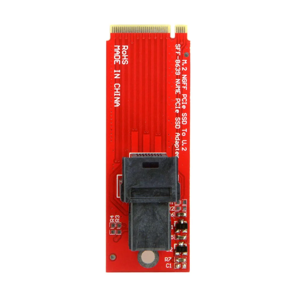 Xiwai U.2 U2 комплект SFF 8639 NVME PCIe SSD адаптер для материнской платы Intel 750 p3600 p3700 M.2 8643 Mini SAS