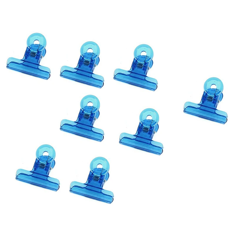 

24 Pcs Document Color Assorted Plastic File Ticket Binder Clip
