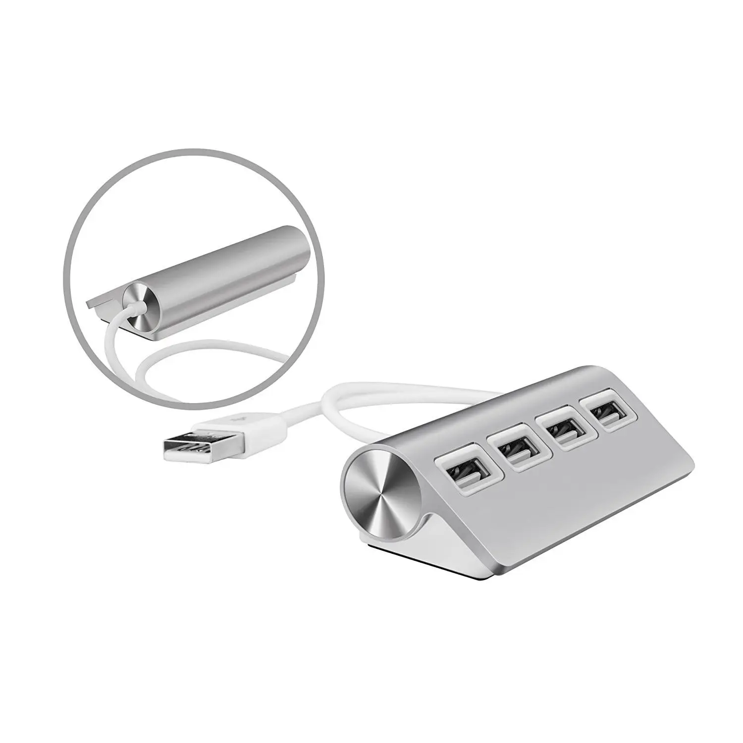 USB HUB Премиум 4 порты и разъёмы алюминиевый usb концентратор с 11 дюймов