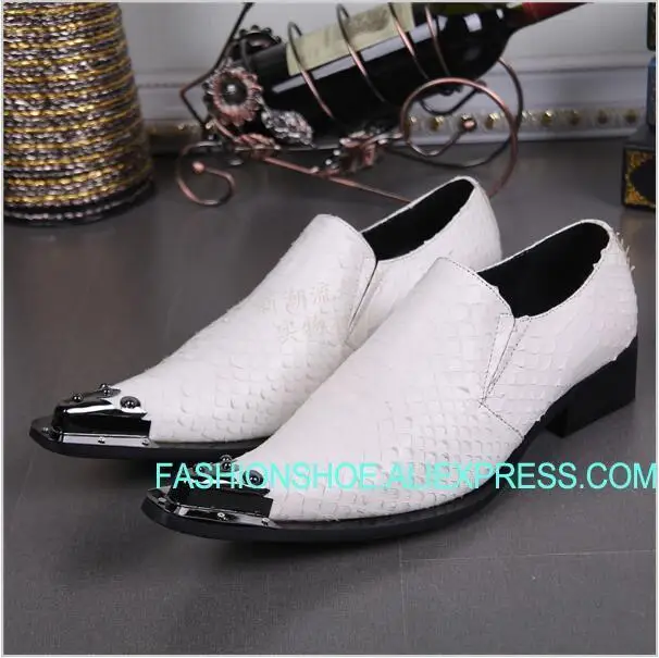 

Men White Oxford Shoes Slip On Formal Wedding Dress Flats Size 46 Tenis Masculino Snakeskin Dress Boat Shoes Hombre Zapatos