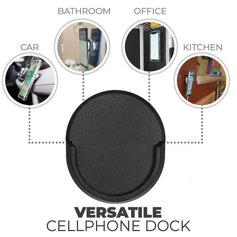 

Silicone Adhesive Holder Car Phone Mount Holder Accessory Airbag Phone Pop Up Grip Stand Grips Auto Interior Accessory